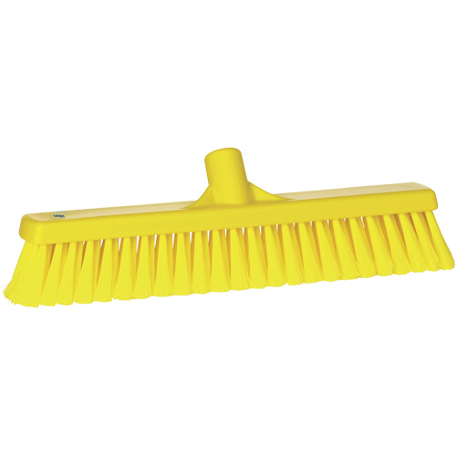 Balai-brosse pour particules fines, Crins Fin/&agrave; bout ouvrant, 16-1/4", Polypropyl&egrave;ne, Jaune NTL Industrial