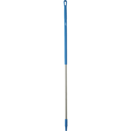 Manche, Balai/Brosse/Support &agrave; tampon/Grattoir/Raclette, Bleu, Ergonomique, 59" lo NTL Industrial