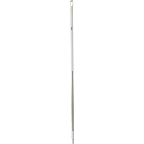 Manche, Balai/Brosse/Support &agrave; tampon/Grattoir/Raclette, Blanc, Ergonomique, 59" lo NTL Industrial