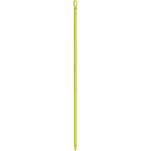 Ultra Hygiene Handle, Broom/Brush/Pad Holder/Scraper/Squeegee, Yellow, Ergonomic, 67" L NTL Industrial