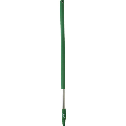 Handle, Broom/Brush/Pad Holder/Scraper/Squeegee, Green, Standard, 40" L NTL Industrial