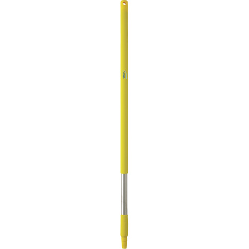 Handle, Broom/Brush/Pad Holder/Scraper/Squeegee, Yellow, Standard, 40" L NTL Industrial