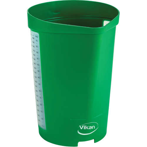 Cruche gradu&eacute;e, Plastique, Vert, 65 oz NTL Industrial
