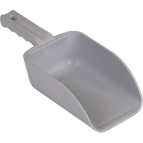 Metal Detectable Hand Scoop, Plastic, Grey, 32 oz. NTL Industrial
