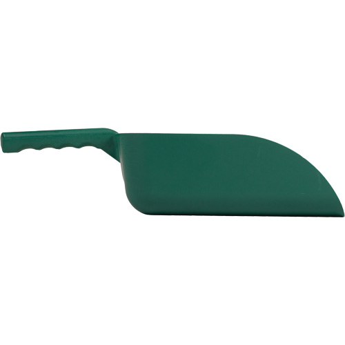 Metal Detectable Hand Scoop, Plastic, Green, 82 oz. NTL Industrial