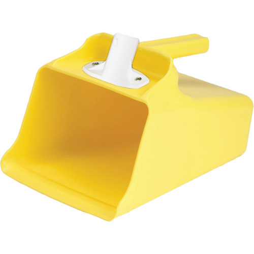 Mega Dipper Scoop, Plastic, Yellow, 128 oz. NTL Industrial