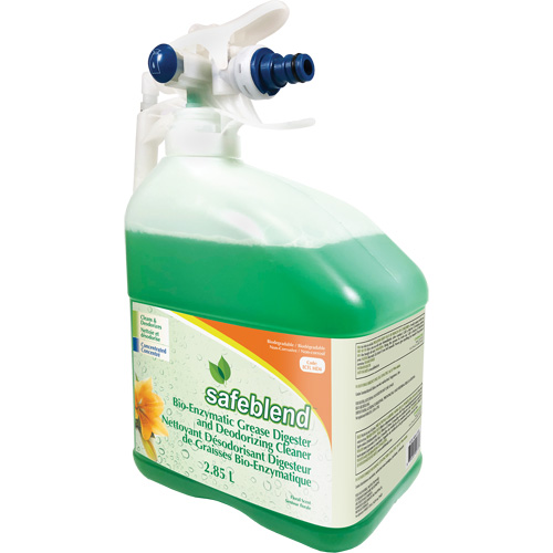 Concentrated Bioenzymatic Grease Digester & Deodorizing Cleaner, Jug NTL Industrial