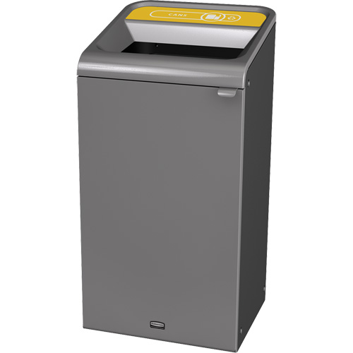 Conteneur pour d&eacute;chets de bidon Configure, Vrac/Bord de rue/De bureau, Acier, 23 gal. US NTL Industrial