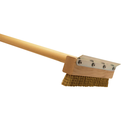 Brosse &agrave; four commerciale et four &agrave; pizza, Laiton, Longueur 40" NTL Industrial