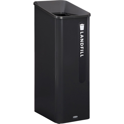 Bac d'ordures destin&eacute;s &agrave; l'enfouissement Sustain, Plastique/Acier, 15 gal. US NTL Industrial