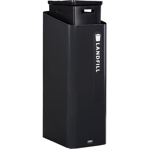 Bac d'ordures destin&eacute;s &agrave; l'enfouissement Sustain, Plastique/Acier, 15 gal. US NTL Industrial