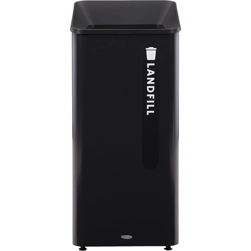 Bac d'ordures destin&eacute;s &agrave; l'enfouissement Sustain, Plastique/Acier, 23 gal. US NTL Industrial