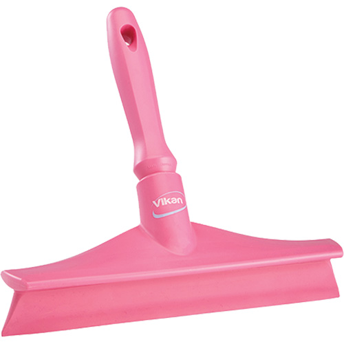 Ultra Hygiene Bench Squeegee, 10", Pink NTL Industrial