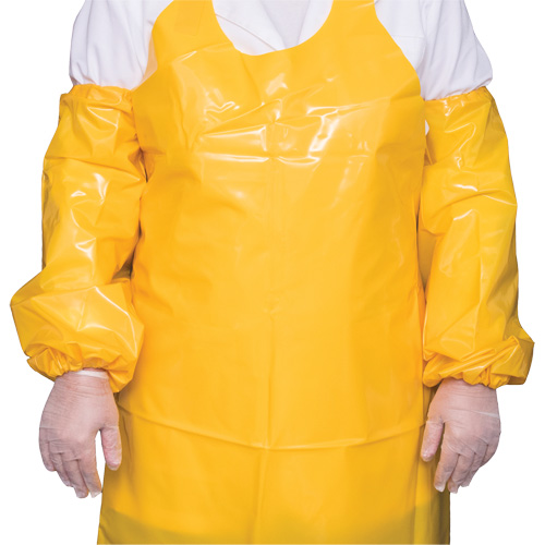 Manchettes Top Dog, 21", Polyur&eacute;thane, Jaune NTL Industrial