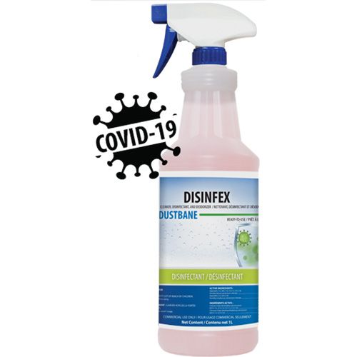 Nettoyant, d&eacute;sinfectant et d&eacute;sodorisant Disinfex, 1 L, Bouteille NTL Industrial
