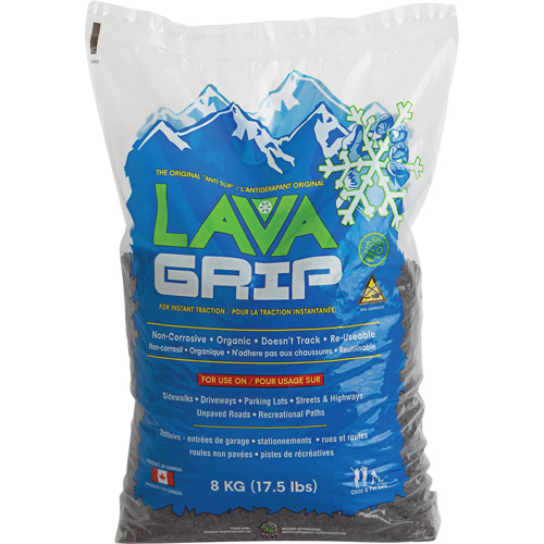 Aide &agrave; la traction LavaGrip, Taille du conteneur 17,6 lb (8 kg), Sac NTL Industrial