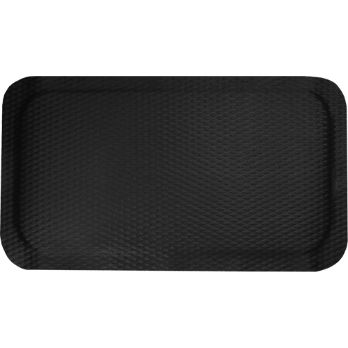 Tapis Hog Heaven, Losange, 3' x 5' x 5/8", Noir, Nitrile NTL Industrial
