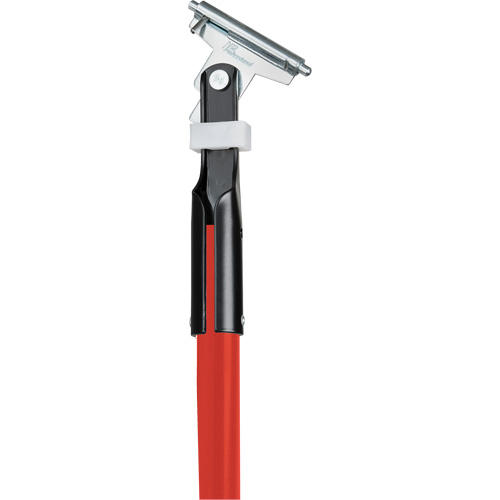 Manche rouge pour vadrouille &agrave; &eacute;pousseter Clipper, Fibre de verre, 1" dia, 60" lo NTL Industrial
