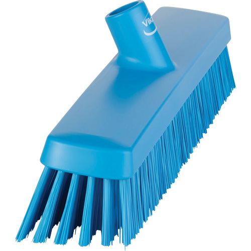 T&ecirc;te de balai-brosse, Crins Fin/Ferme, 16-1/2", Polyester/Polypropyl&egrave;ne, Bleu NTL Industrial