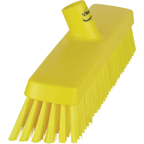 T&ecirc;te de balai-brosse, Crins Fin/Ferme, 16-1/2", Polyester/Polypropyl&egrave;ne, Jaune NTL Industrial