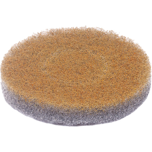 Tampons pour plancher Diamond Twister, Polissage, Jaune NTL Industrial