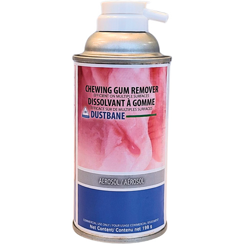 Nettoyant pour gomme &agrave; m&acirc;cher, 198 g, Canette a&eacute;rosol NTL Industrial
