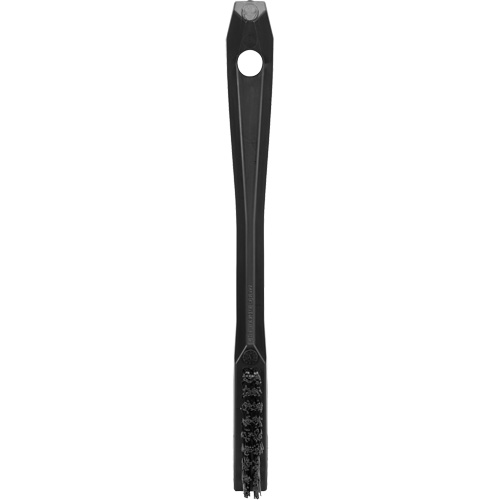 Brush, Extra Stiff Bristles, 8-1/10" Long, Black NTL Industrial