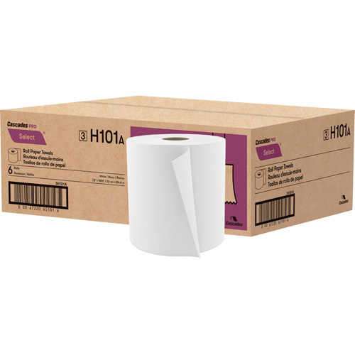 PRO Select Roll Paper Towel, 1 Ply, Standard, 1000' L NTL Industrial