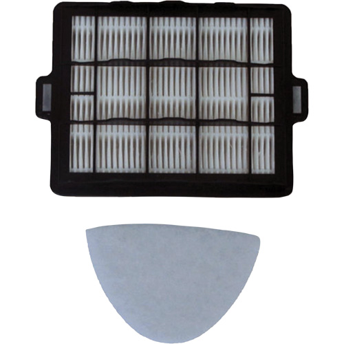 Ensemble de pr&eacute;filtre HEPA pour moteur et filtre d'&eacute;chappement en mousse pour aspirateur sac-&agrave;-dos Ergo et Ergo Pro NTL Industrial