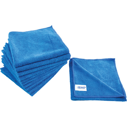 Dusting and Cleaning Cloth, Microfibre, Blue NTL Industrial