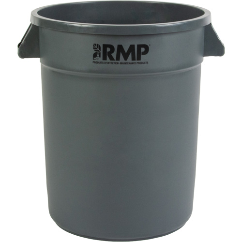 Garbage Bin, Polyethylene, 20 US gal. NTL Industrial