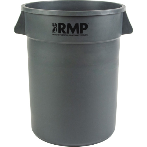 Garbage Bin, Polyethylene, 32 US gal. NTL Industrial