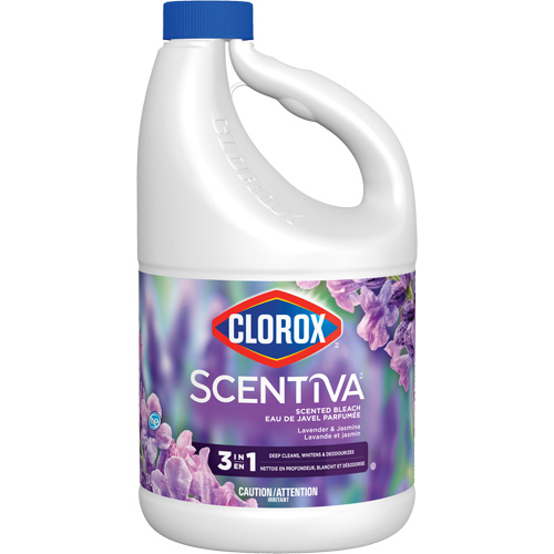 Scentiva Cherry Blossom & Peach Scented Bleach, 2.4 L, Jug NTL Industrial
