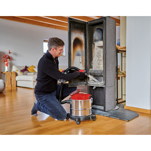 Cordless Ash Vacuum (Tool Only), 18 V, 4 gal. Capacity NTL Industrial