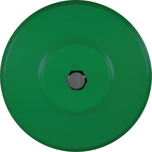 HyDrive Round Drill Brush, Extra Stiff Bristles, 3-1/10" Long, Green NTL Industrial