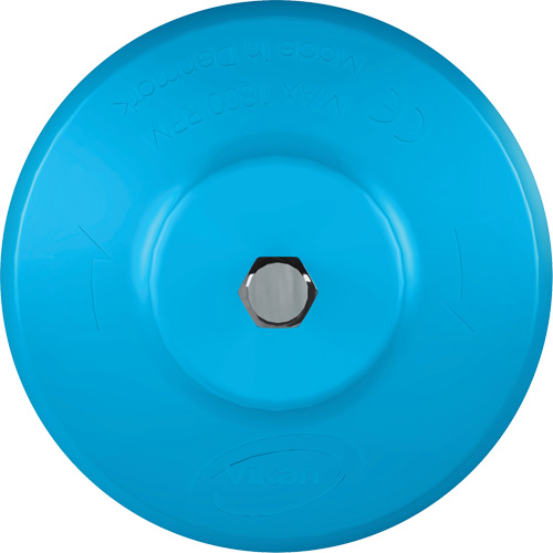 HyDrive Round Drill Brush, Extra Stiff Bristles, 3-1/10" Long, Blue NTL Industrial