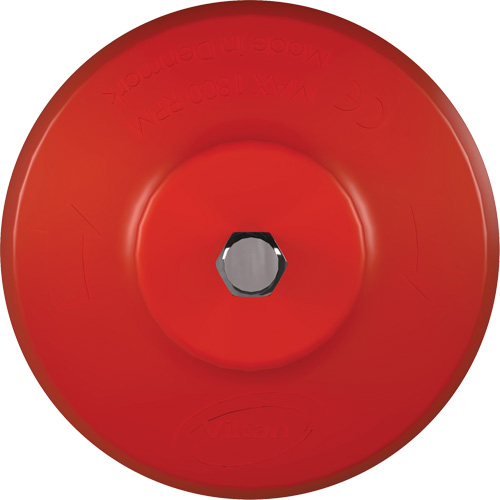 HyDrive Round Drill Brush, Extra Stiff Bristles, 3-1/10" Long, Red NTL Industrial