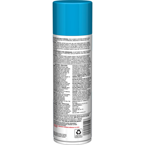 Nettoyant pour vitres Pro Line sans ammoniaque, au parfum frais, 19 oz., Canette a&eacute;rosol NTL Industrial