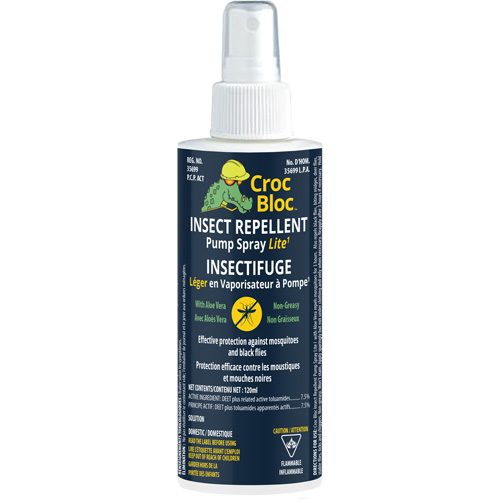 Insectifuge, DEET &agrave; 10 %, Vaporisateur, 40 oz NTL Industrial