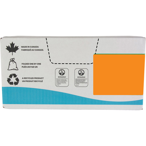 Sacs &agrave; d&eacute;chets de calibre industriel, Fort, 30" la x 38" lo, 0,9 mils, Bleu, Capacit&eacute; 88 L (20 gal.) NTL Industrial