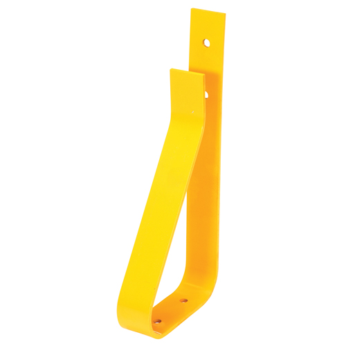 Rail Post, Steel, 10-3/4" L x 24" H, Yellow NTL Industrial