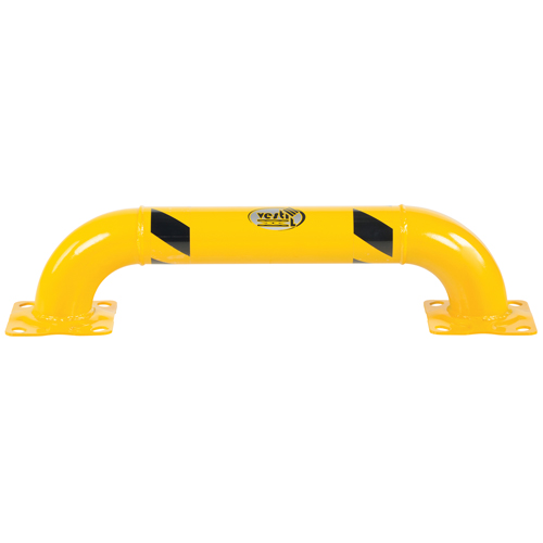 Low Profile Rack Guards, 3' W x 0.75' H, Yellow NTL Industrial
