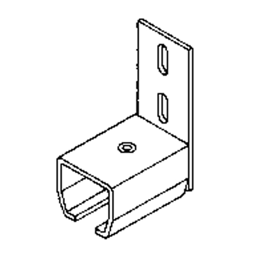 Curtain Partition Wall Mount End Connector NTL Industrial