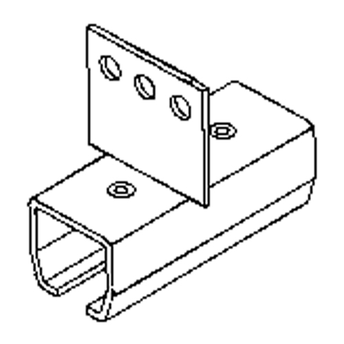 Beam Mount Curtain Partition Track Splicer NTL Industrial