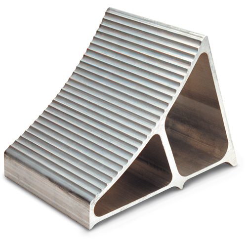 Aluminum Wheel Chocks, 7" W x 11-1/2" D x 8" H NTL Industrial
