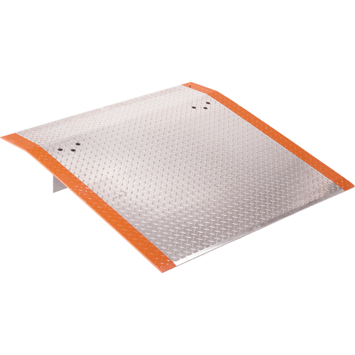 Plaques d'acc&egrave;s en aluminium, Capacit&eacute; de charge 3700 lb, 36" lo x 60" la x 7" h NTL Industrial