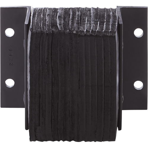 Laminated Dock Bumpers, Horizontal, Rubber, 36" W x 6" D x 12" H NTL Industrial