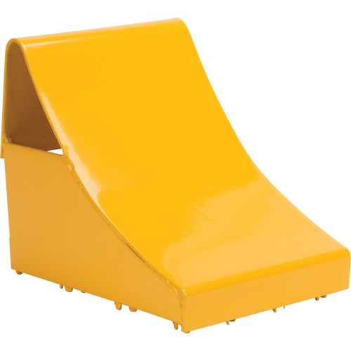 Cales-roue pour la glace, Acier, Jaune, 8" la x 10-1/2" p x 9-1/4" h NTL Industrial