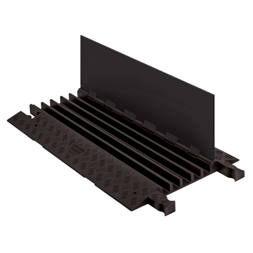 Guard Dog&reg; Cable Protector, 5 Channels, 36" L x 50" W x 1.875" H NTL Industrial