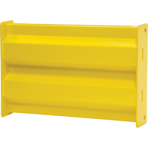 Industrial Safety Guard Rail, Steel, 19" L x 12" H, Safety Yellow NTL Industrial